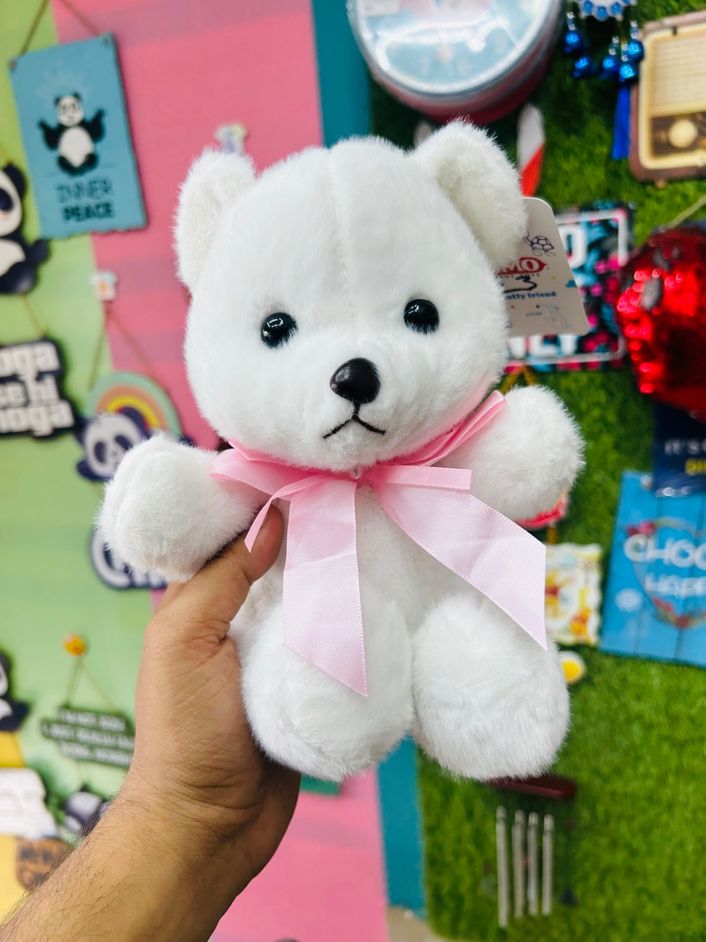 White Teddy Bear – Soft, Sweet, and Snuggly