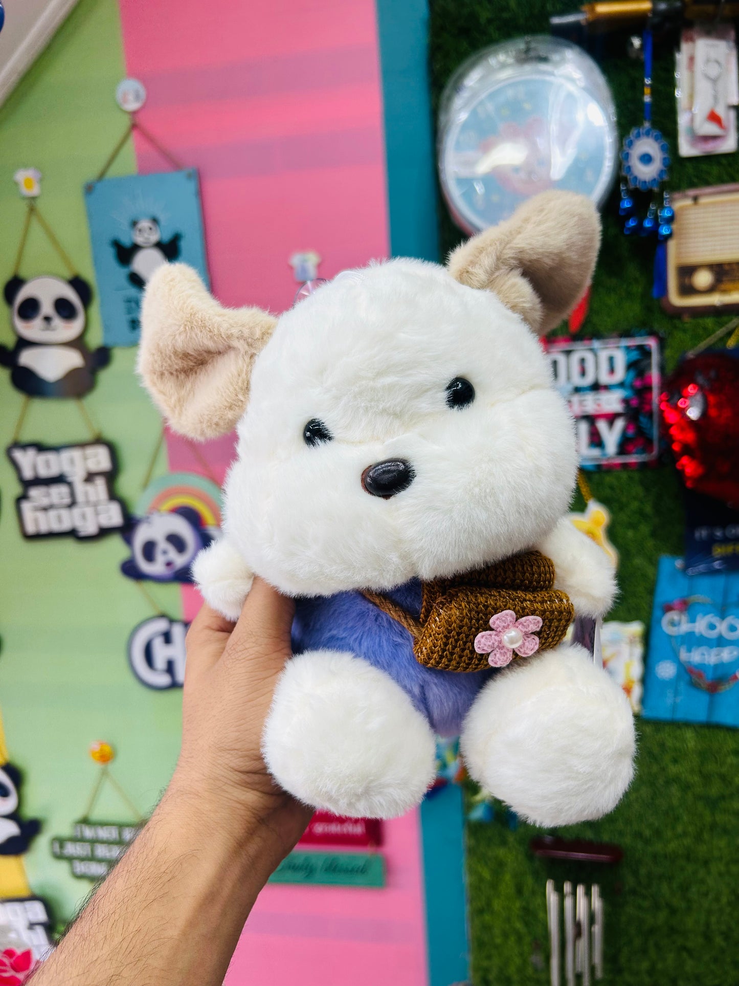 Puffie the pocket pup - the cutie plush