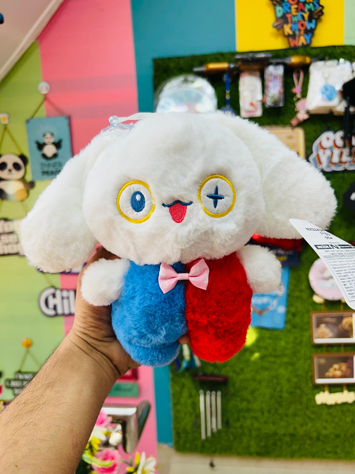 Cute bunny in bowtie