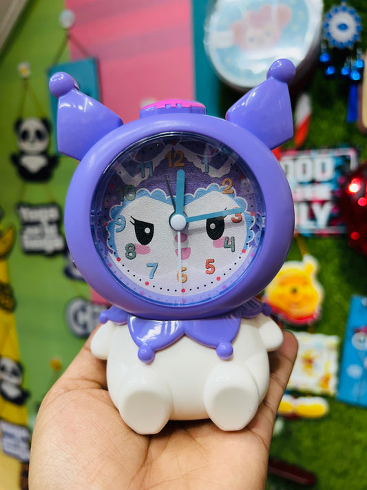 Kuromi-Themed Cute Alarm Clock