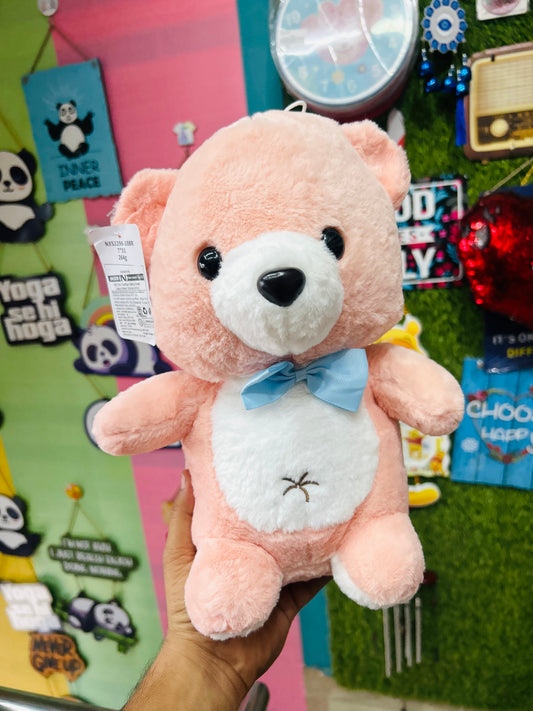 Peachy Puff Teddy Bear – Soft, Safe & Adorably Snuggly