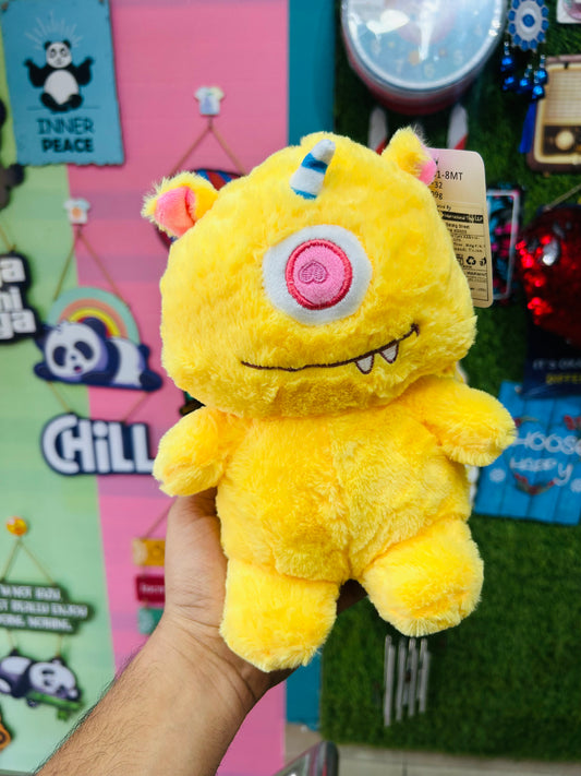 Plush yellow - the cyclops cutie monster