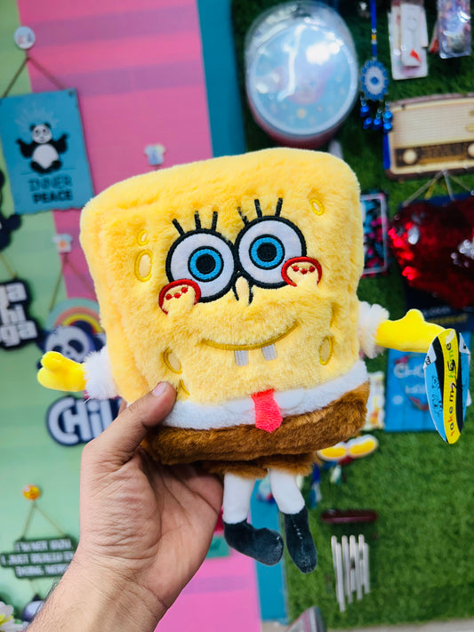 Querky yellow sponge bob