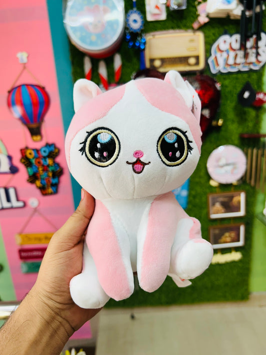 Twinkle - eyed kitty in pink