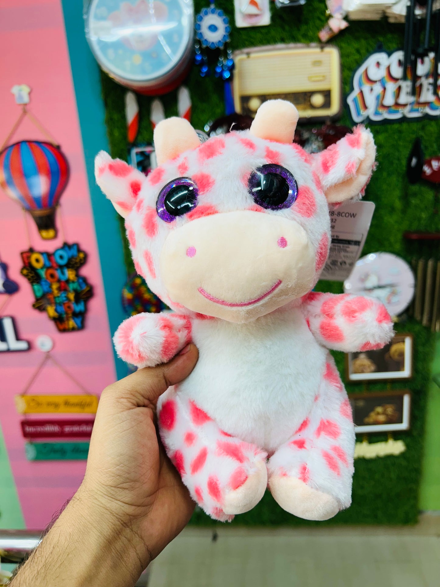 Strawberry moo - moo : the cutest cow in town